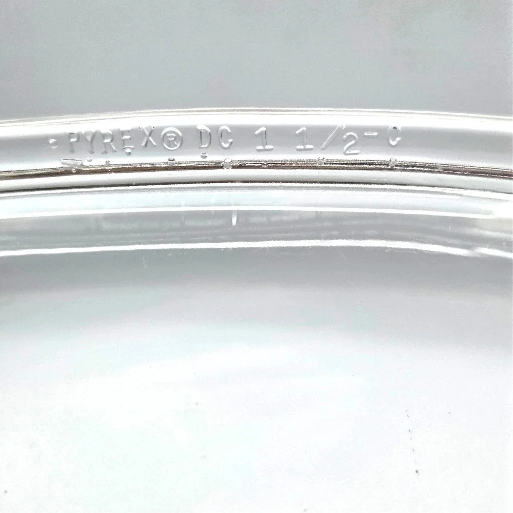 Pyrex Oval Glass LID ONLY DC-11/2-C Replacement Fits‎ Corning Ware 11